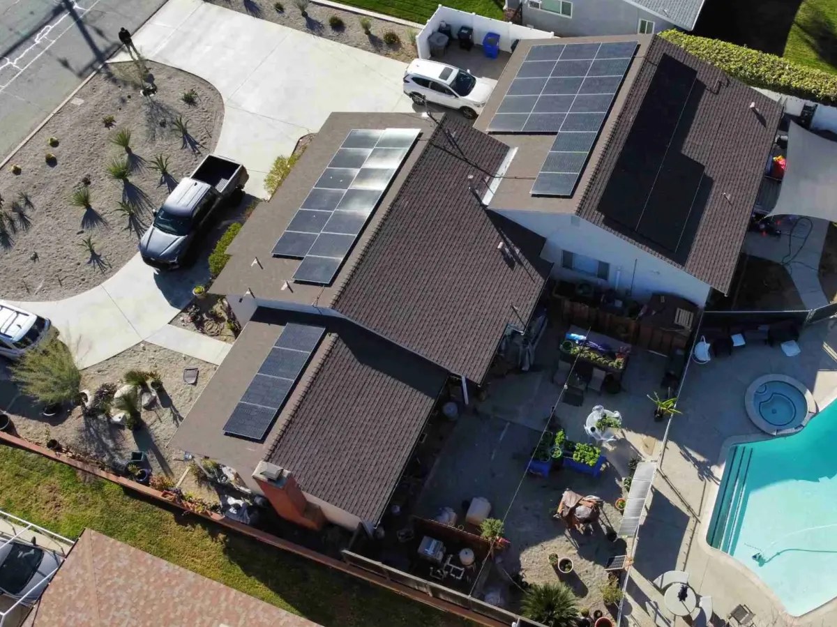 Completed American Solar Association installation 3